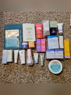 Skincare Skin Care Lot Set Bundle Deluxe Samples